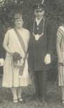 erstes Königspaar 1926 Hermann Vennekötter Maria Tünte
